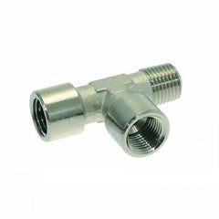 3/8" M x 3/8" F x 3/8" F BSP T Fitting