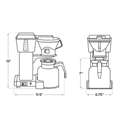 (OPEN BOX) Technivorm Moccamaster KBTS