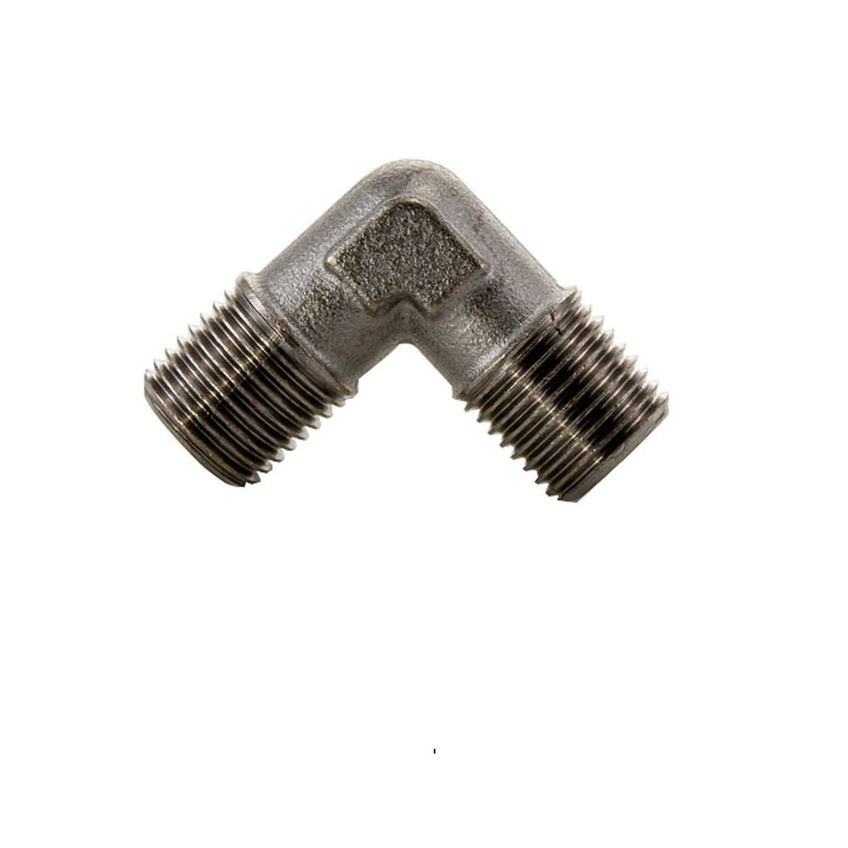 1/4" M x 1/4" M BSP Nickel Plated Elbow Fitting