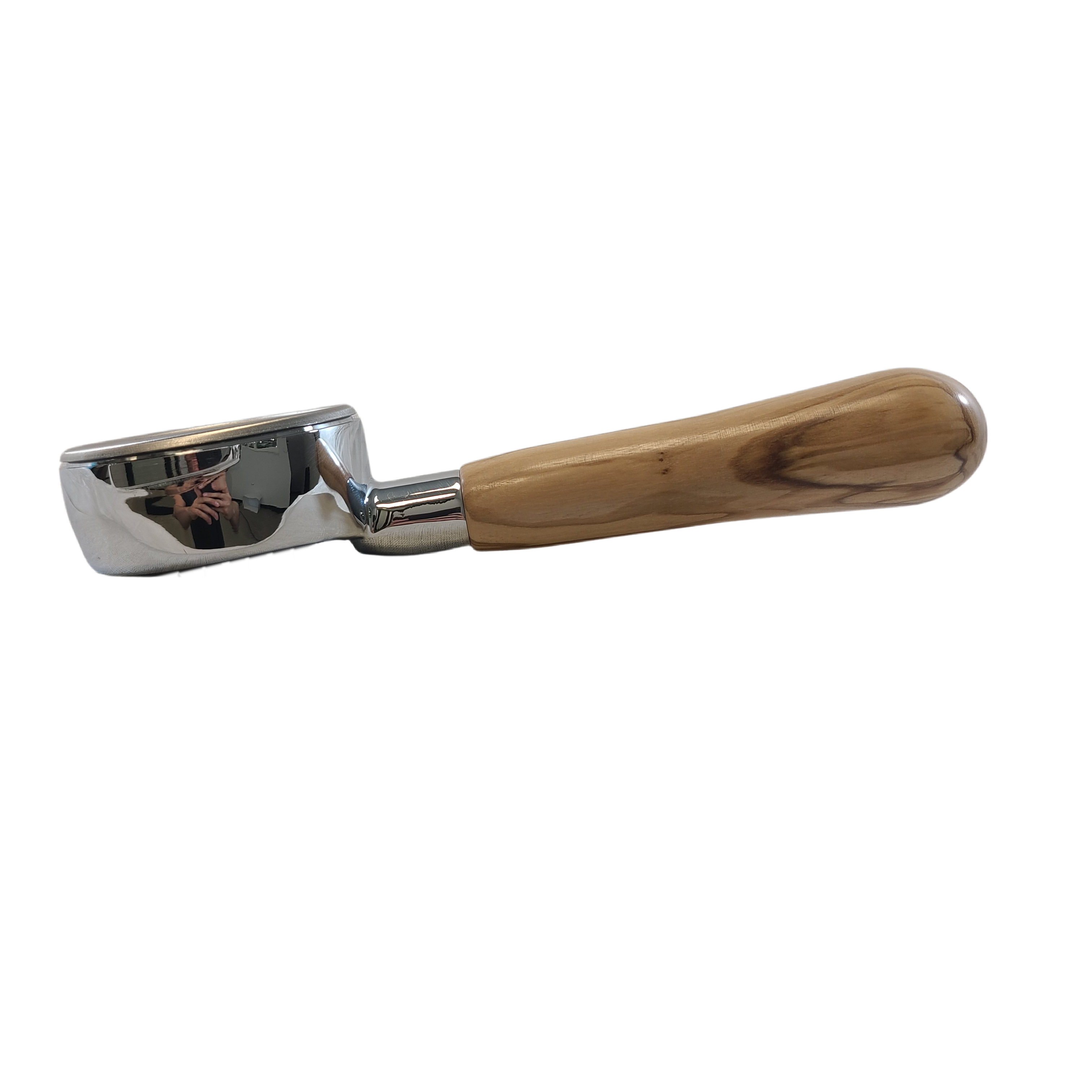 Bottomless Portafilter With Wood Handle (5.7mm)