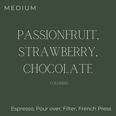 222 - Colombia - Red Bourbon Coffee Beans