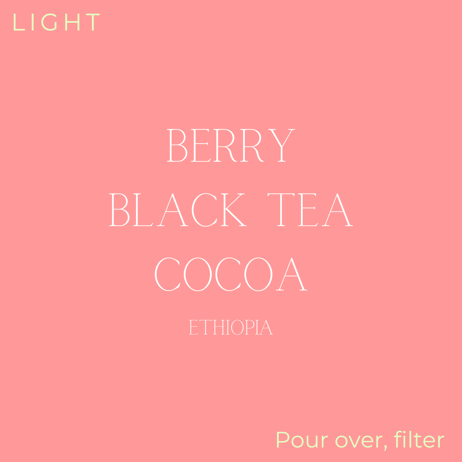 Birdy - Ethiopia - Abebe Godana Coffee Beans