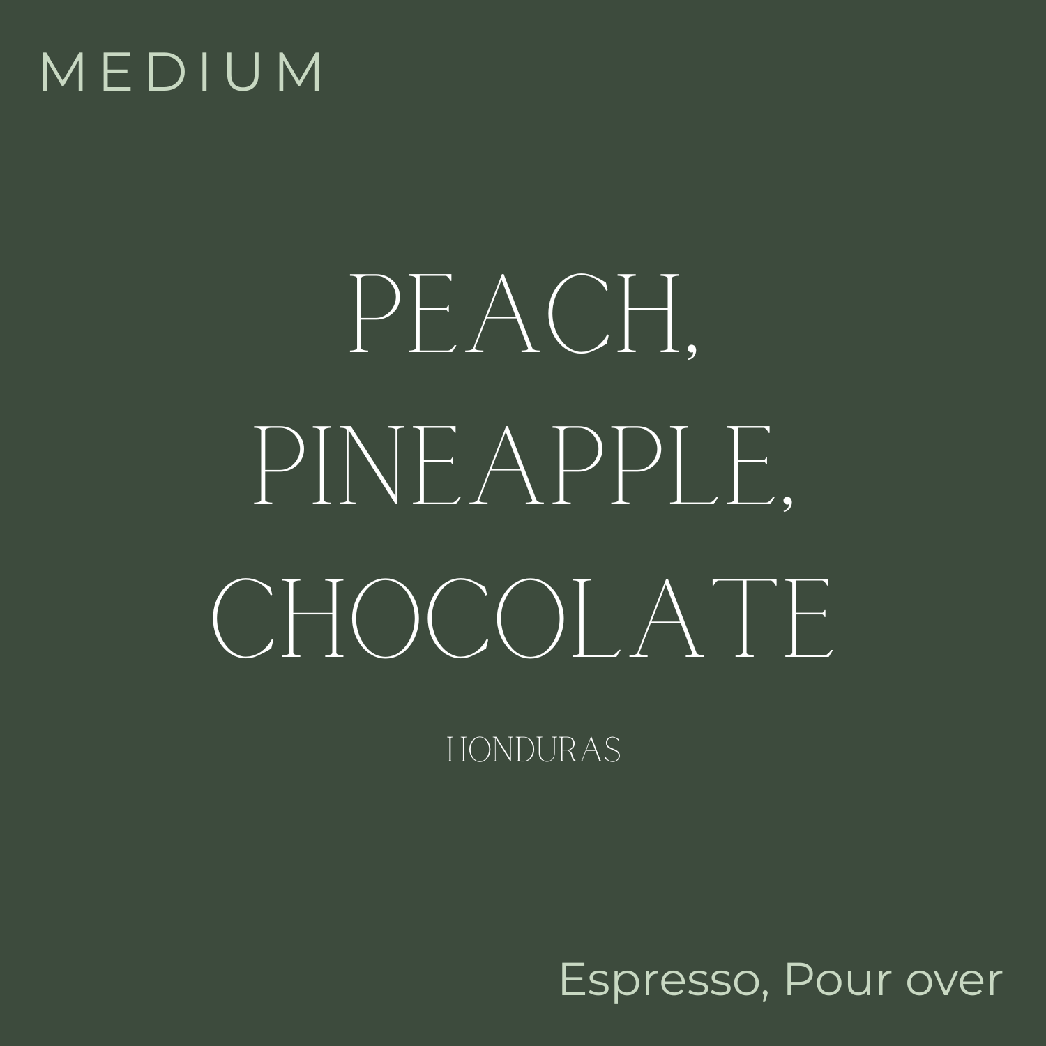 222 - Honduras - La Paz Natural Process Coffee Beans
