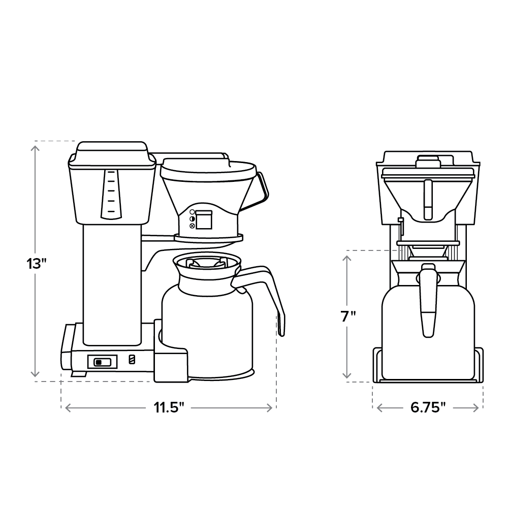 (OPEN BOX) Technivorm Moccamaster KBTS