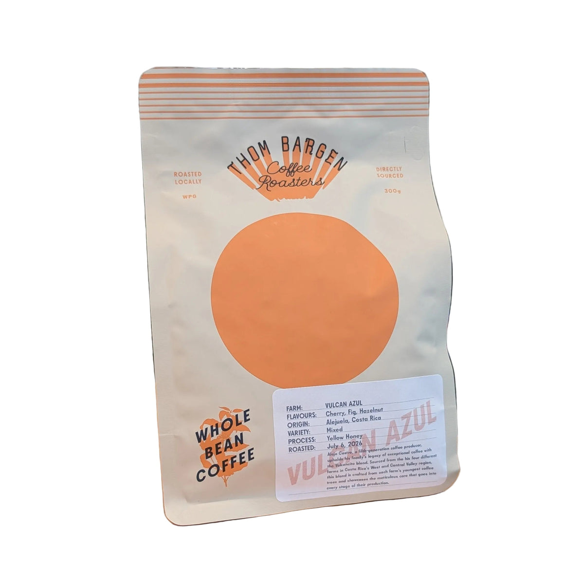 (DISCOUNT) Thom Bargen - Costa Rica - Vulcan Azul Coffee Beans