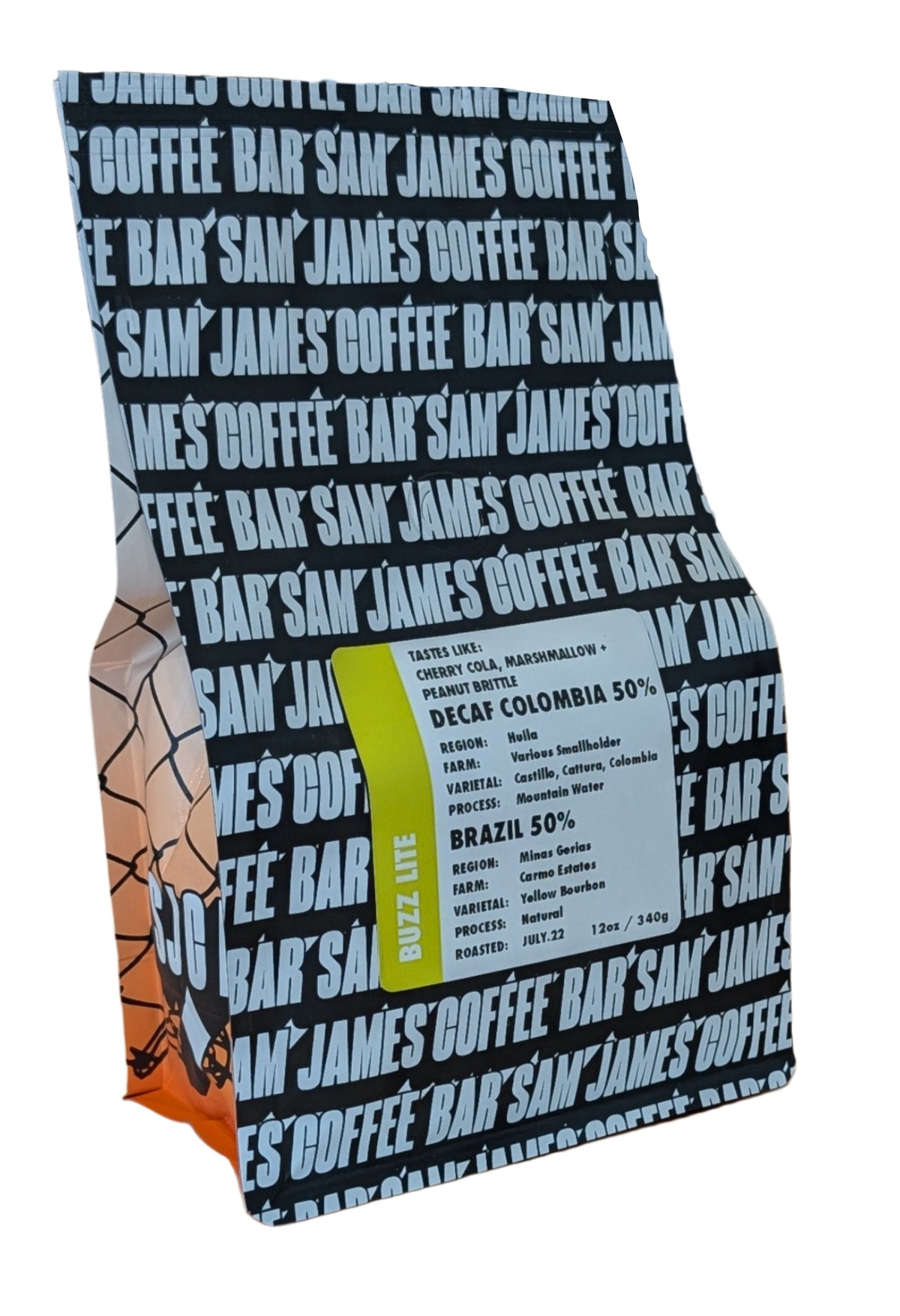 (DISCOUNT) Sam James - Buzz Lite Decaf Coffee Beans